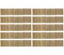 Bordure en bambou naturel