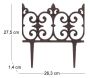 Bordure de jardin en fonte Valentine - ESS-1469