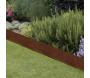 Bordure de jardin haute en acier corten - ESSCHERTS GARDEN