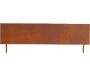 Bordure de jardin haute en acier corten