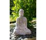 Bouddha assis fibre de ciment - AUBRY GASPARD
