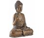 Bouddha assis en résine doré