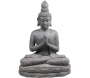 Bouddha prière en résine 53 x 35,5 x 71 cm
