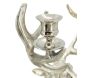 Bougeoir double tête de cerf en aluminium - 57,90