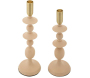 Bougeoir en métal Gemini (Lot de 2) - 39,90
