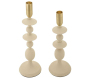 Bougeoir en métal Gemini (Lot de 2) - 39,90