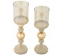 Bougeoir en métal Glazed (Lot de 2) - 42,90