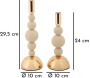 Bougeoir en métal Holder (Lot de 2) - MAU-0729