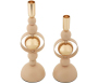 Bougeoir en métal Saturne (Lot de 2) - 39,90