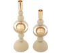 Bougeoir en métal Saturne (Lot de 2) - 39,90