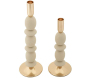 Bougeoir en métal Shuttle (Lot de 2) - 39,90