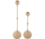 Bougeoir en métal Slimmy (Lot de 2) - 44,90
