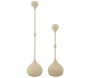Bougeoir en métal Slimmy (Lot de 2)