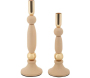 Bougeoir en métal Strek (Lot de 2)