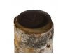 Bougeoirs hauts en bouleau et métal (Lot de 3) - AUBRY GASPARD