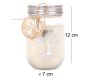 Bougie Mason Jar Tree of Life 12 cm - SIF-0280