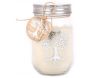 Bougie Mason Jar Tree of Life 12 cm