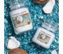 Bougie jarre en verre senteur  eau de coco - YANKEE CANDLE
