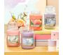 Bougie jarre en verre senteur rose et abricot - YANKEE CANDLE