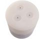 Bougie led base effet ciment 15 cm - CMP-3152