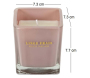 Bougie parfumée carrée Nude 7 cm - 2,54