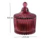 Bougie parfumée écrin en verre Bohème 6.5 x 9 cm - 1,95