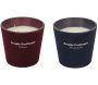 Bougie parfumée 3 mèches Velours (Lot de 2)