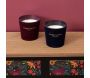 Bougie parfumée 3 mèches Velours (Lot de 2) - THE HOME DECO FACTORY