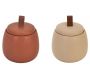 Bougie parfumée pot en céramique Top (Lot de 2)