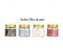 Bougie en pot message scintillant senteur fleur de coton - 3,90