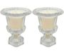 Bougies parfumées vase médicis senteur pivoine (Lot de 2)