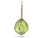 Boule en verre avec corde 12.5 cm - 5