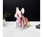 Bouledogue en céramique assis 30 cm - THE HOME DECO FACTORY