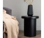 Bout de canapé rond 40 cm noir Namsos - Venture Home