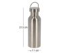 Bouteille en acier inoxydable 65 cl - 9