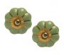 Boutons de porte classique pour meubles fleur (Lot de 2)