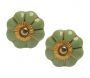 Boutons de porte classique pour meubles fleur (Lot de 2)