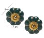 Boutons de porte classique pour meubles fleur (Lot de 2) - TRANQUILLO