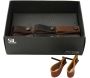 Boutons de porte en cuir (Lot de 12)