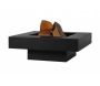 Brasero en acier peint plateau design - 7