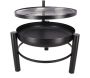 Brasero en métal avec grille de cuisson intégrée - 94,90