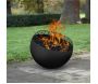 Brasero sphère design en métal - FANCY FLAMES