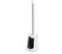 Brosse wc blanche avec support Step