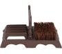 Brosse à chaussures avec grattoir en fonte - 5