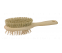 Brosse chien en soies claires et tiges de bois - BUS-0141