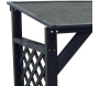 Bûcher treillis en bois Black edition - 5