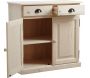 Buffet en bois brut 2 portes 2 tiroirs - AUBRY GASPARD