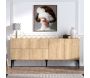 Buffet en aggloméré et métal Laika - HANAH HOME