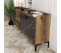Buffet en aggloméré 4 portes Venedik - 229