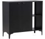 Buffet en métal noir Piring 110 x 42 x 100 cm